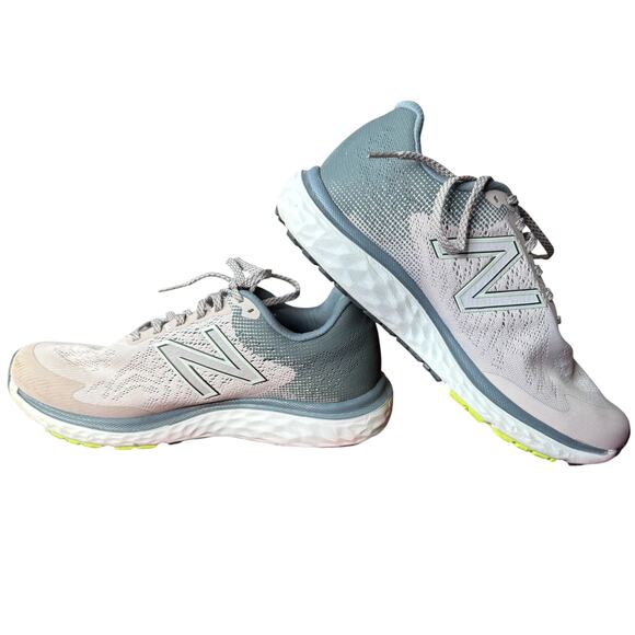 New Balance 8.5 Fresh Foam 680v7 Gray Running Shoes Lightweight Comfort Sport - Picture 5 of 9